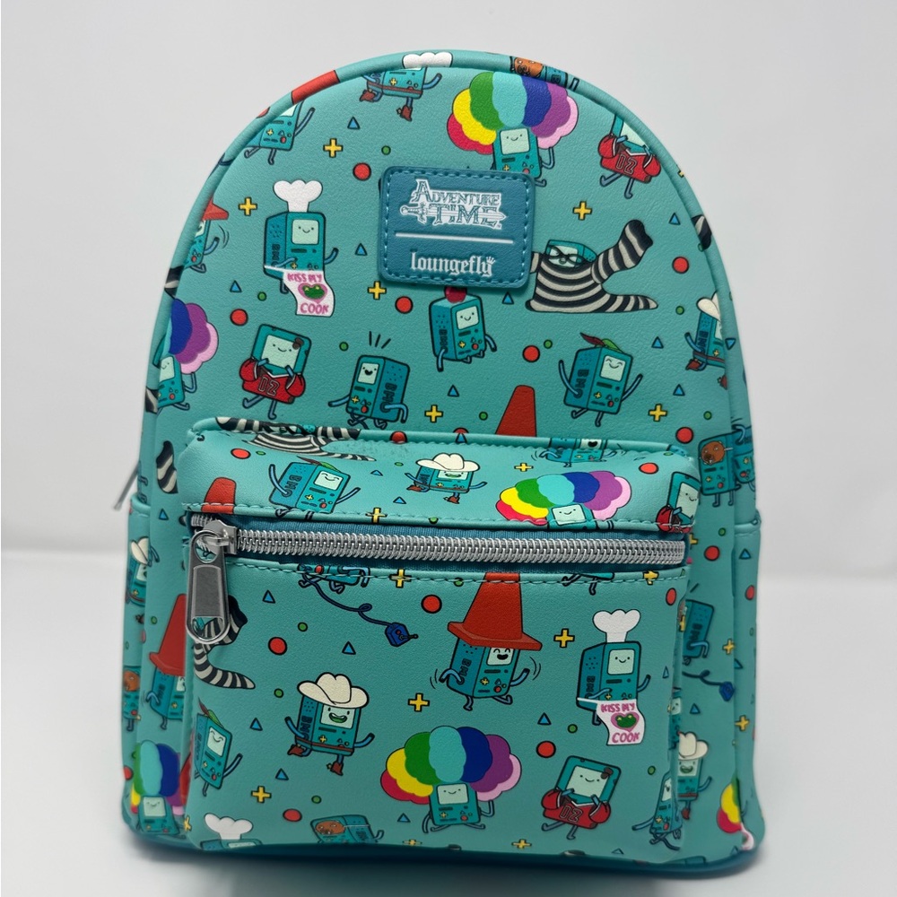 Loungefly Teal Adventure Time Backpack